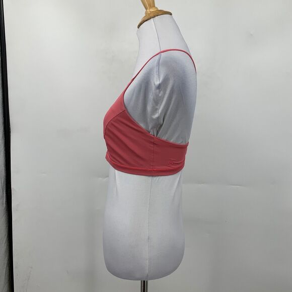 Lululemon Bikini Top Womens 4 Punch Shoreline High Neck UV Protect Swim Crop Top - Picture 4 of 9